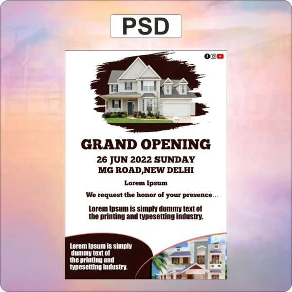 Grand opening design