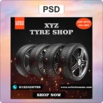 tyre Shop Design,Social media design,shop design