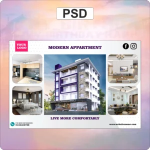 Modern Apartment PSD