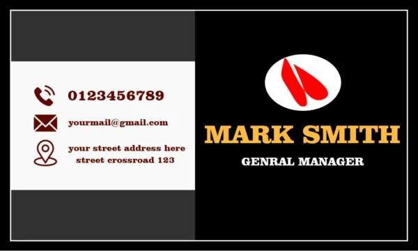 Simple visiting card 3 - Image 2