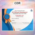 Certificate design