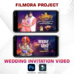 wedding video,filmora project