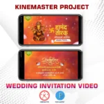 wedding invitation video,kinemaster project