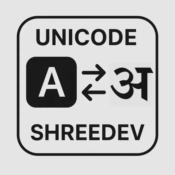 unicode to shreedev converter