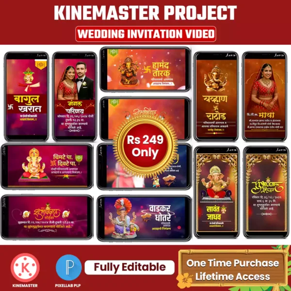 wedding video kinemaster pack
